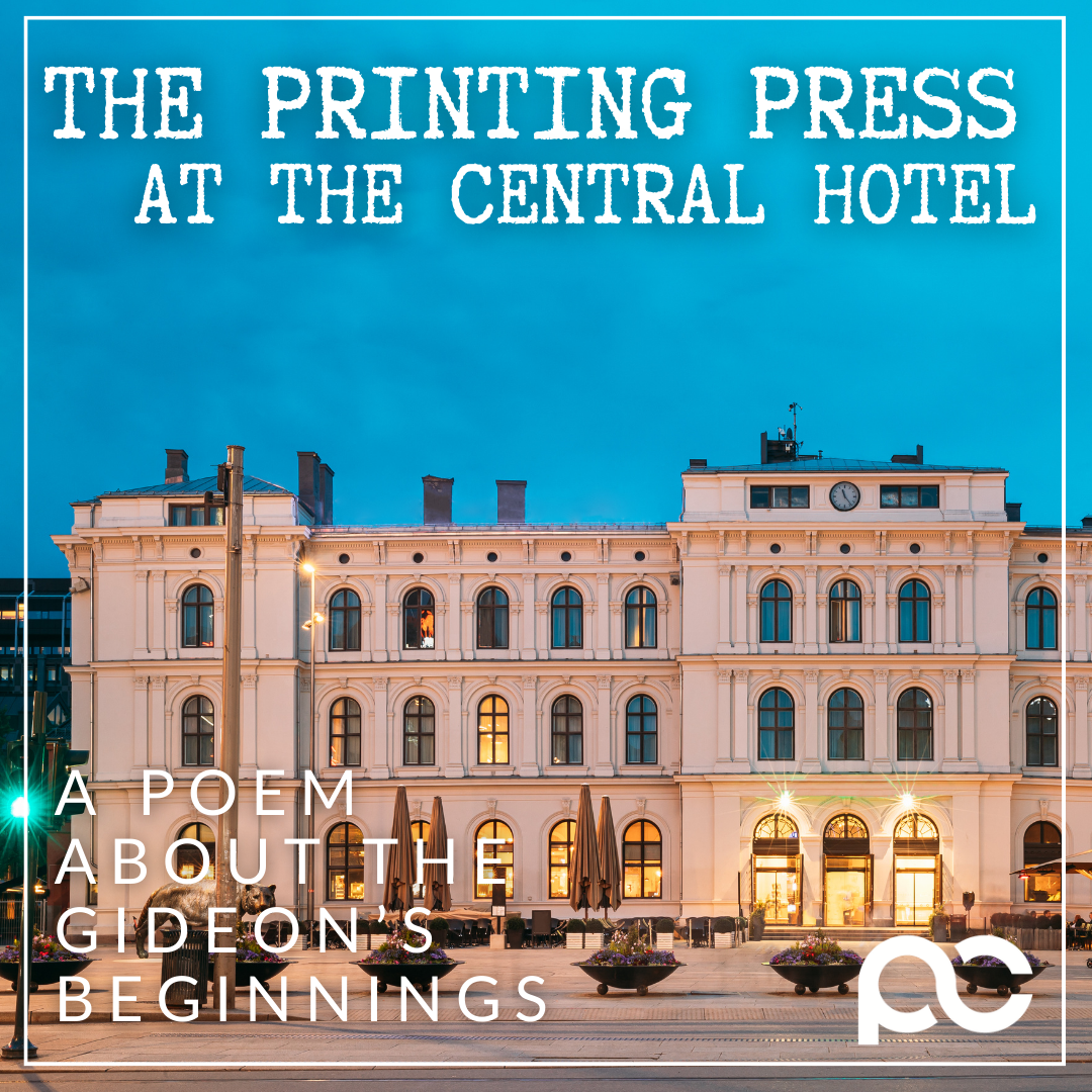 The Printing Press at the Central Hotel