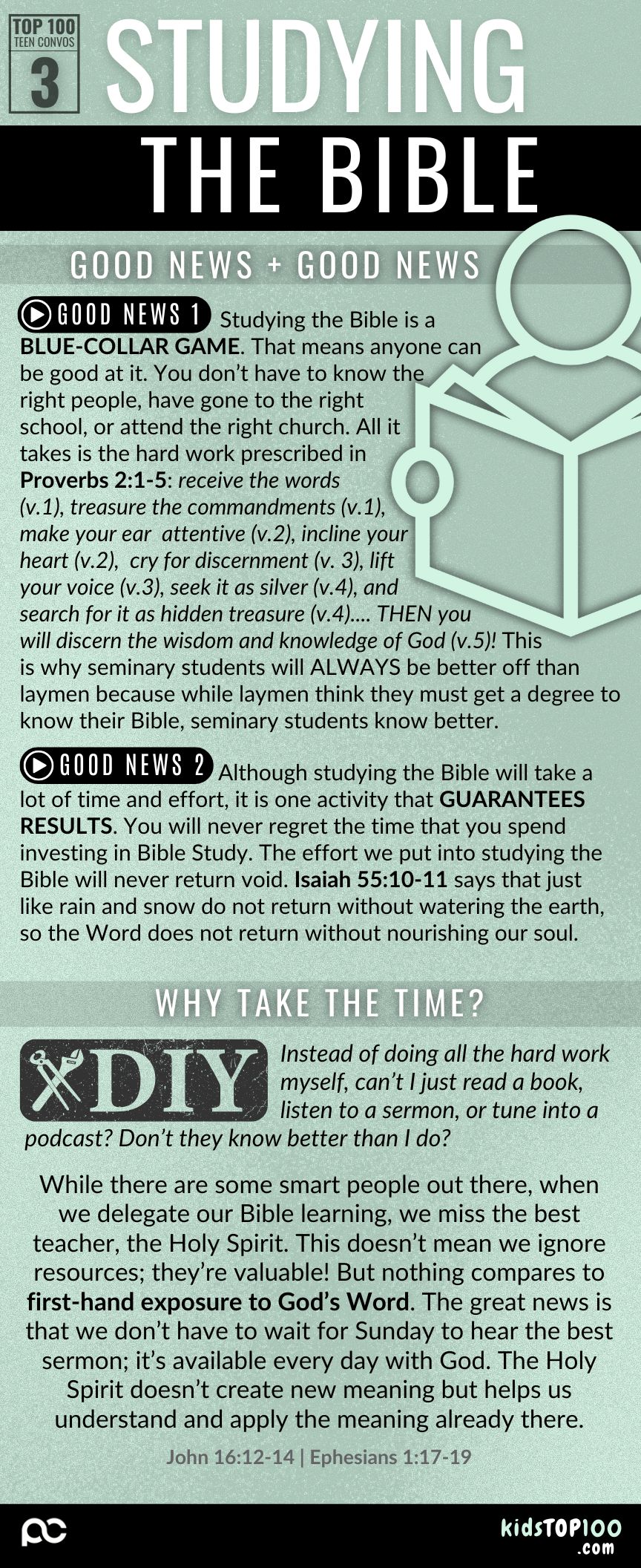 TEEN TOP 100 - 03 Studying the Bible