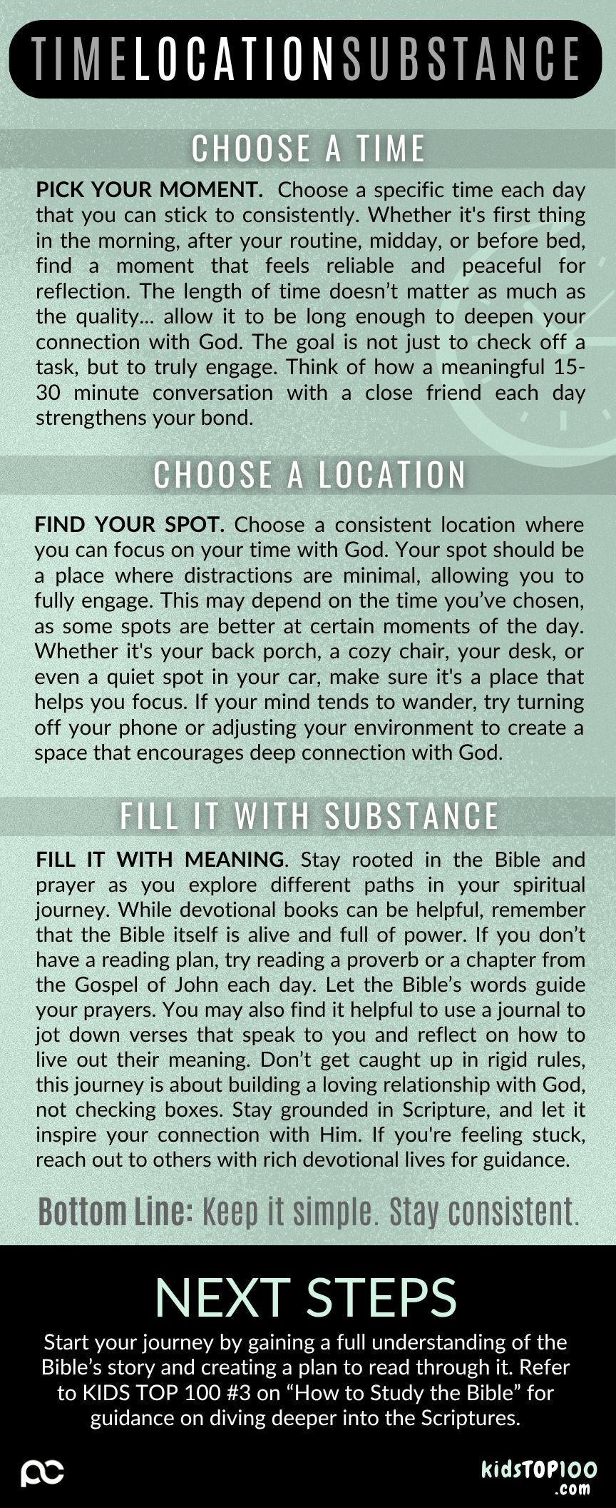 TEEN TOP 100 - 04 Daily Time with God