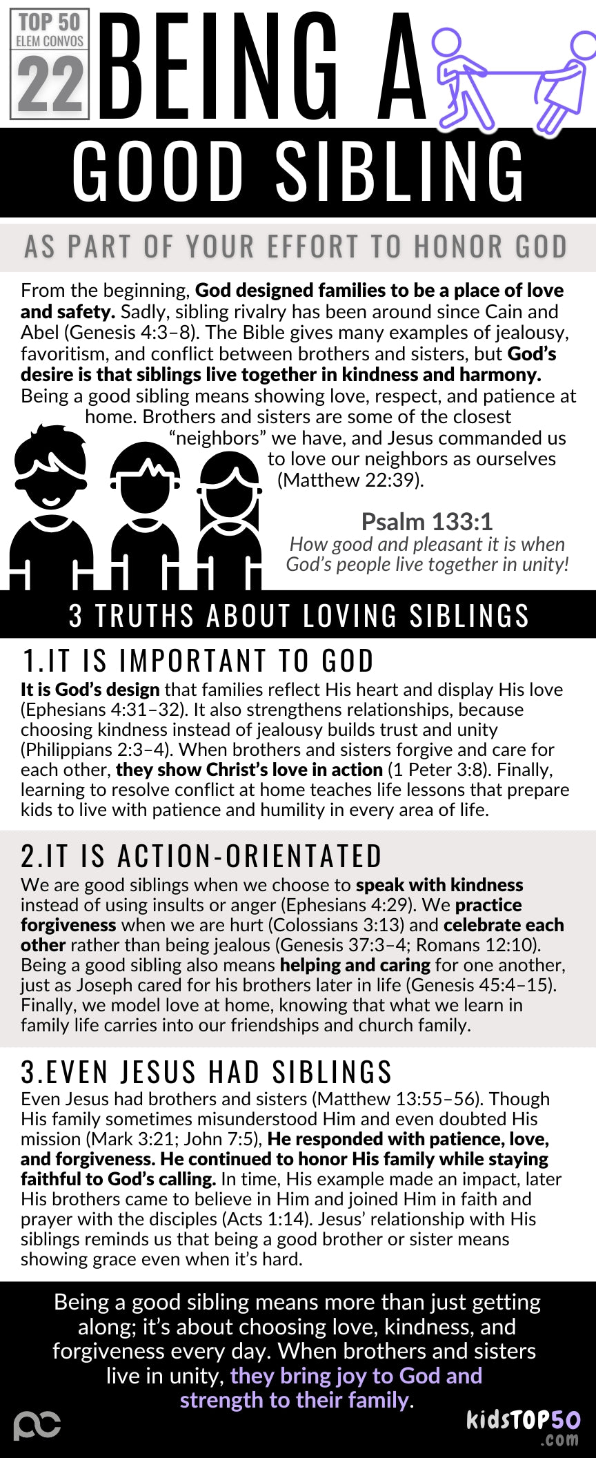 ELEM TOP 50 - 22 Good Sibling