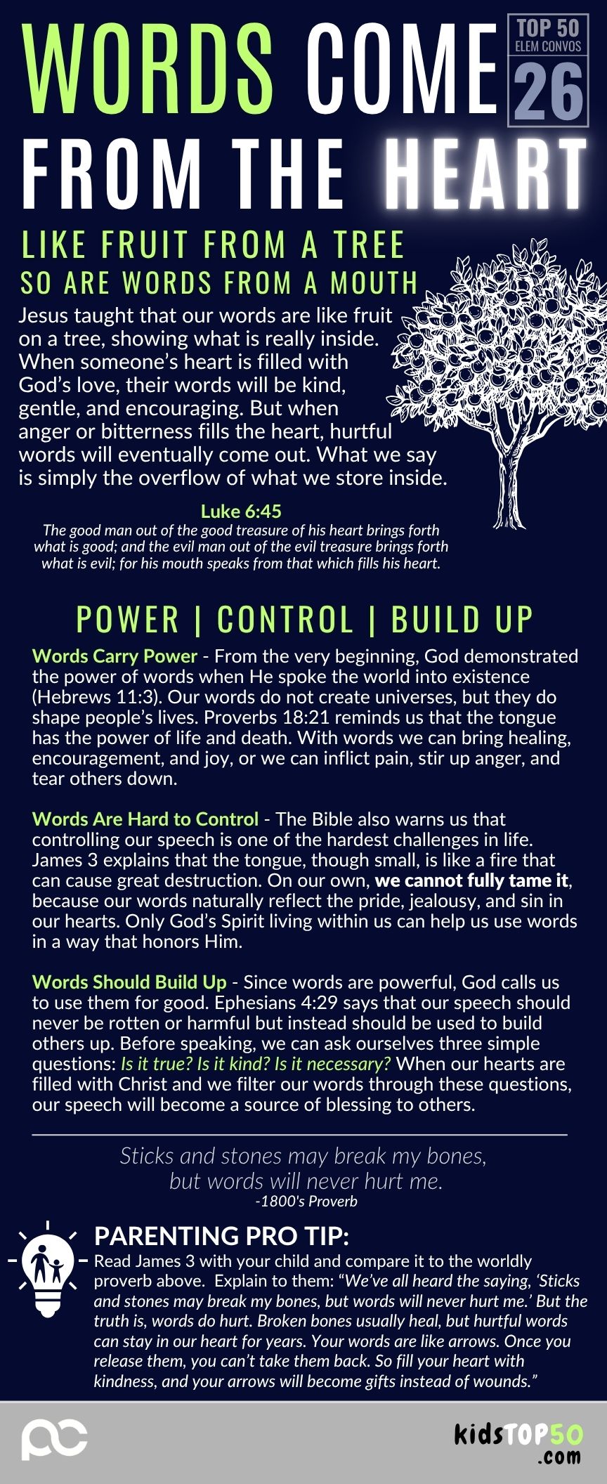 ELEM TOP 50 - 26 Words from Heart