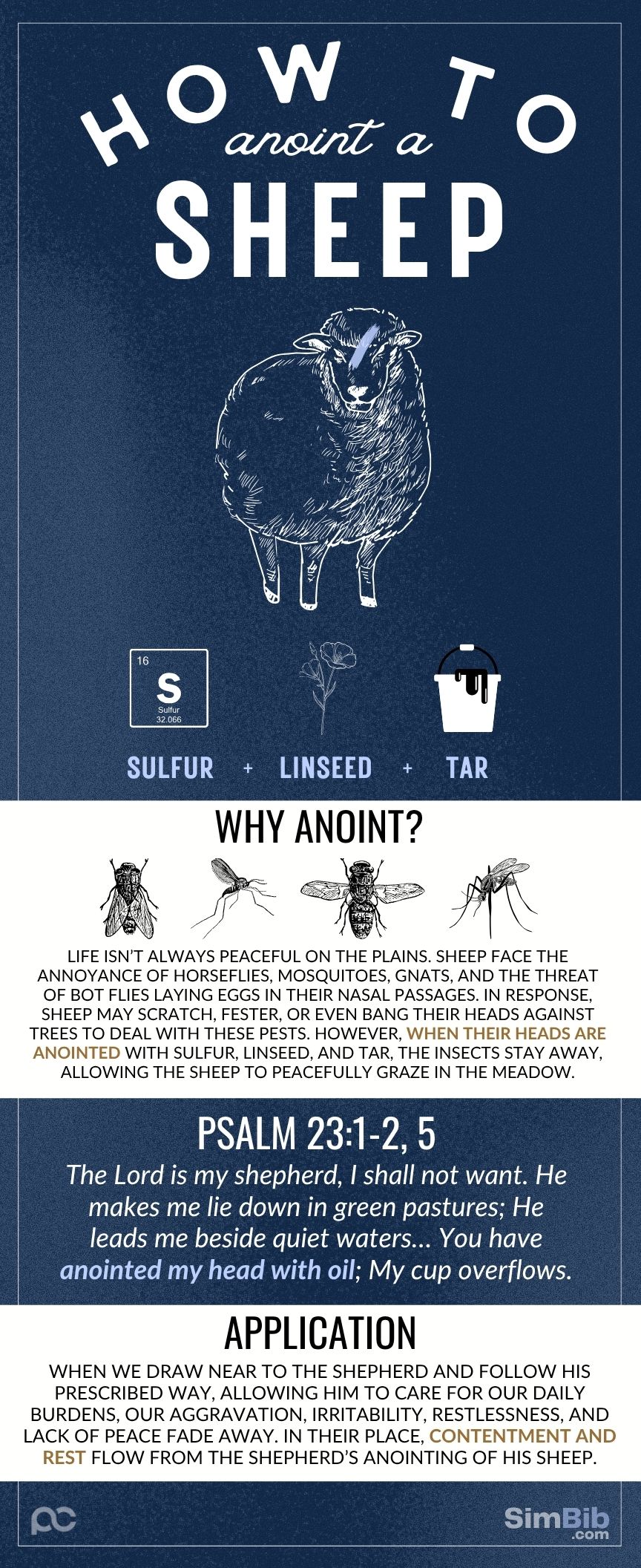 SimBib - How to Anoint a Sheep